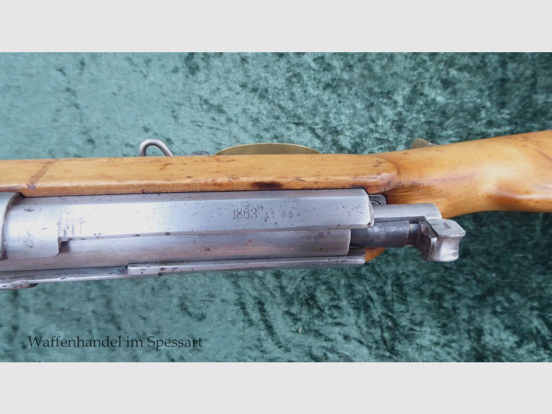 Zündnadelfüsiliergewehr Mod. 1860, Spandau 1863.