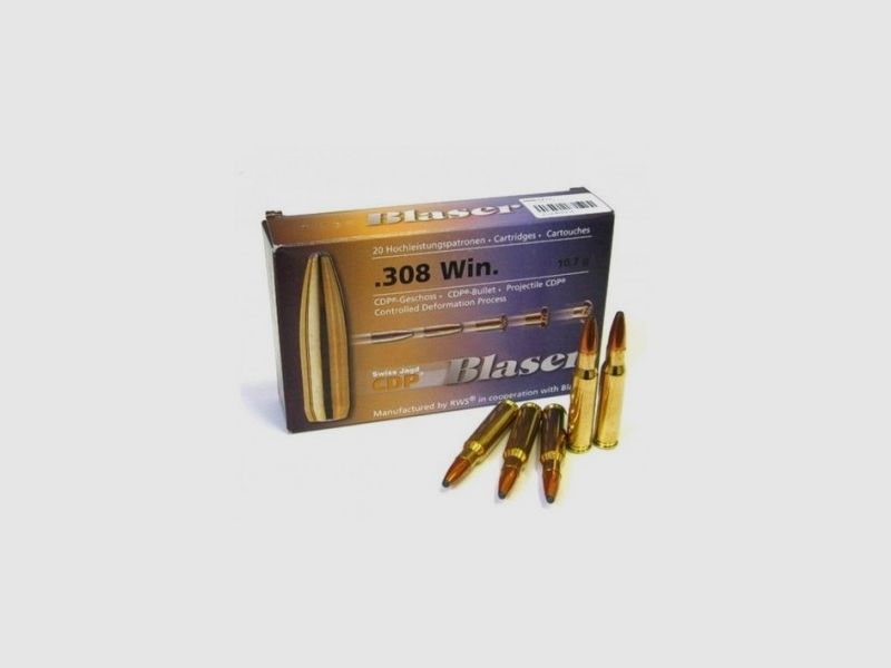 MUNITION .308 BLAZER 10,7