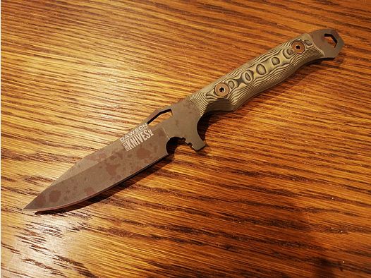 Dawson Knives Smuggler - Jagdmesser in CPM Magnacut