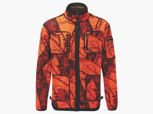 Softshell Wendejacke Mossy Orange