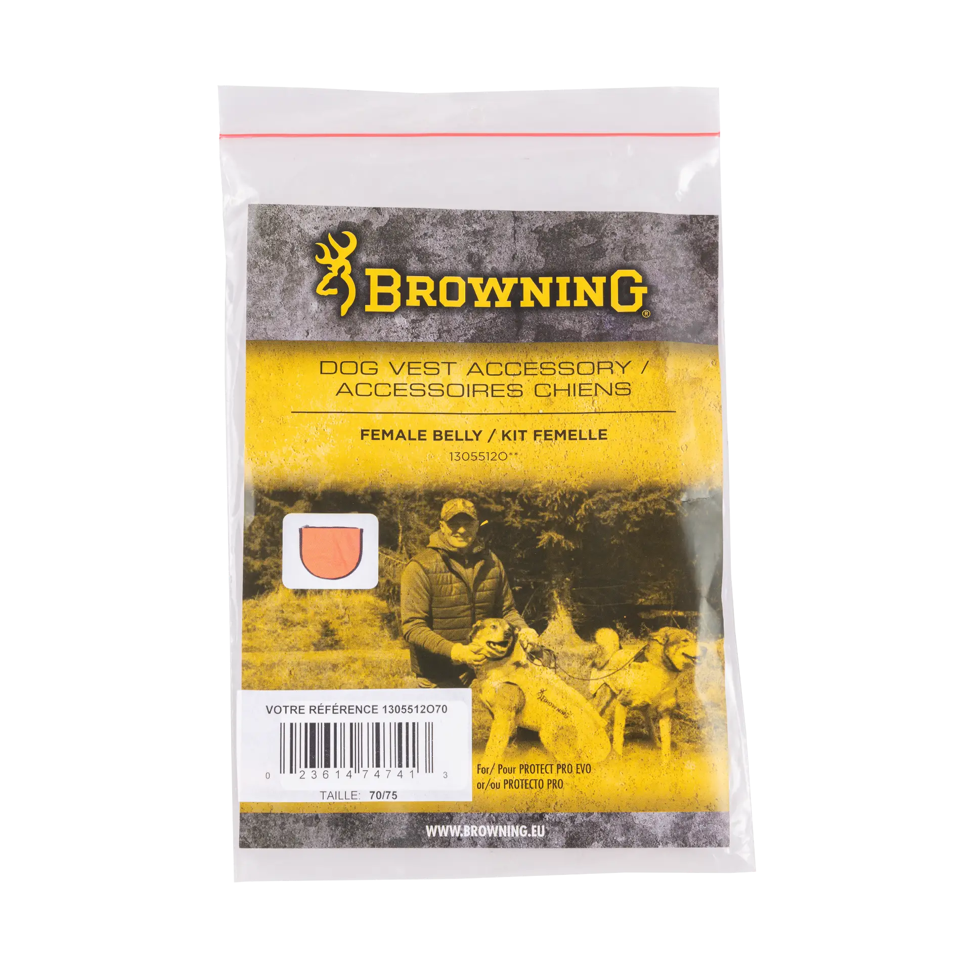 Browning Protection Kit for Bitches for Dog Vest 60, image 2 of 2