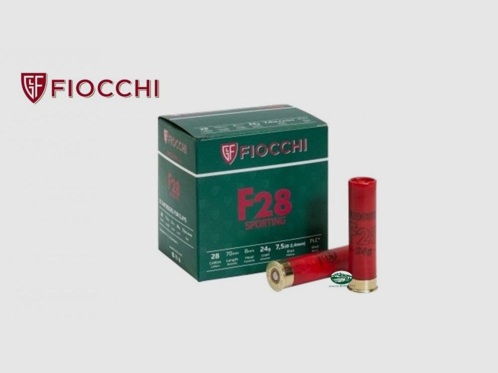 FIOCCHI Patronen F28 Sporting Kal.28 24gr p.7,5