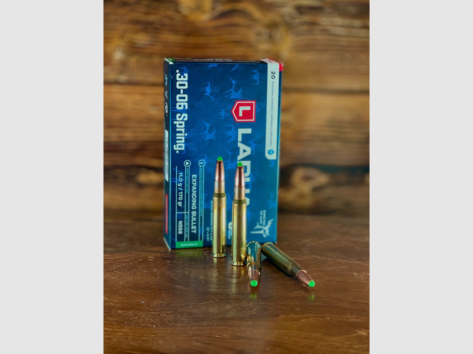 Lapua .308 Naturalis L.R 170gr./11g