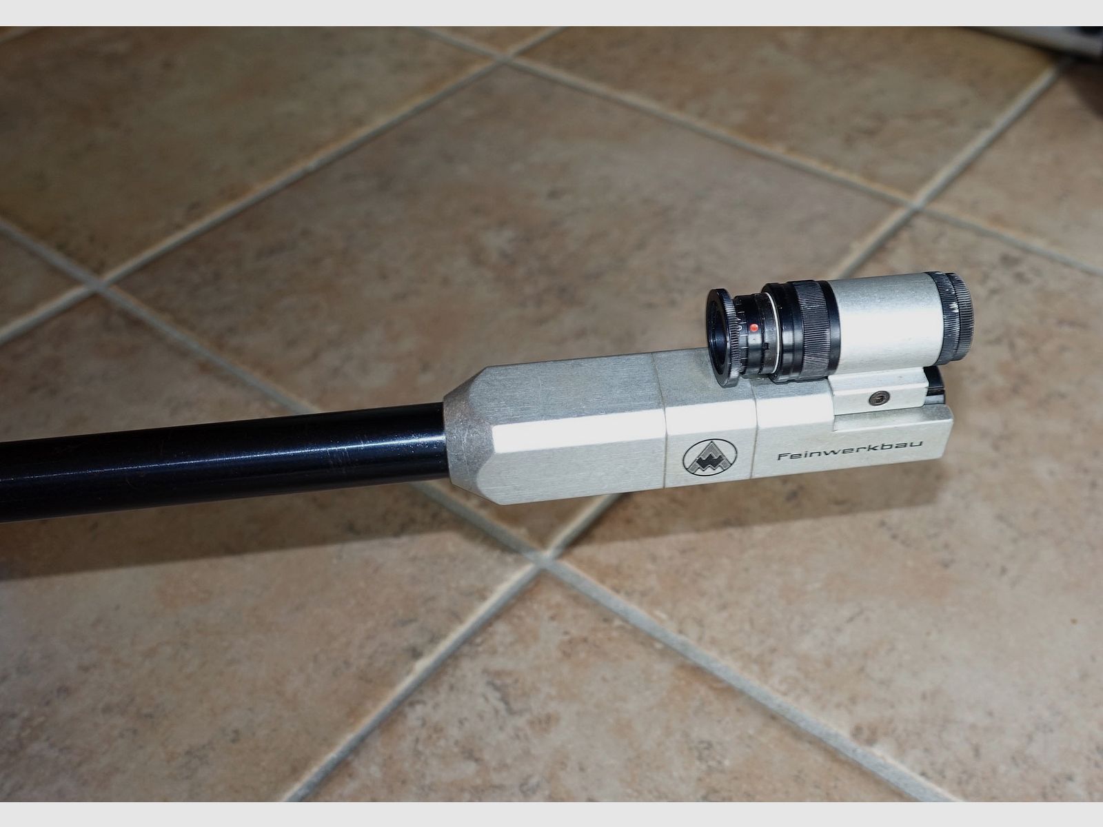 Fusil de match Feinwerkbau C 62 + cartouche + nouvel adaptateur de remplissage + guidon réglable