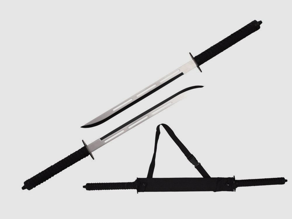 Ninja Schwerter Two in One mit Scheide