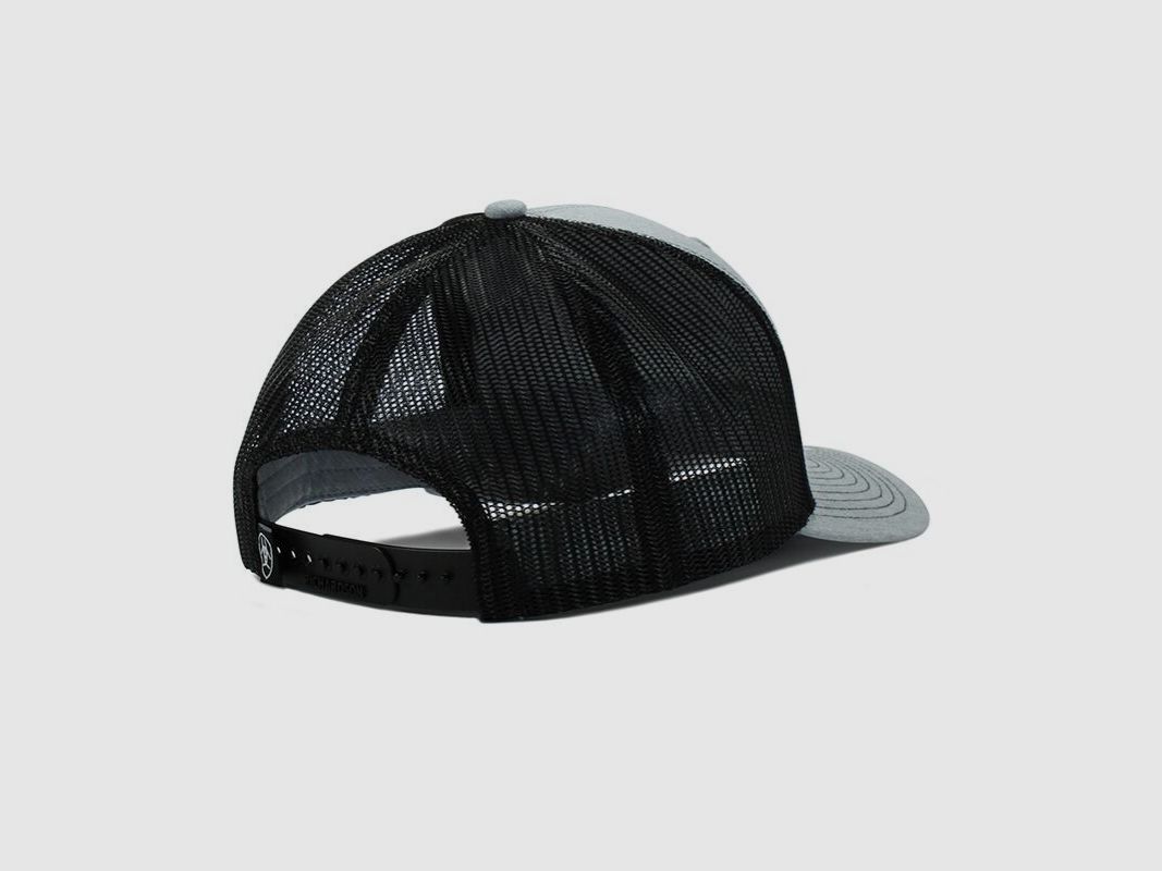 Ariat Herren Cap USA Flag Patch Logo Grey