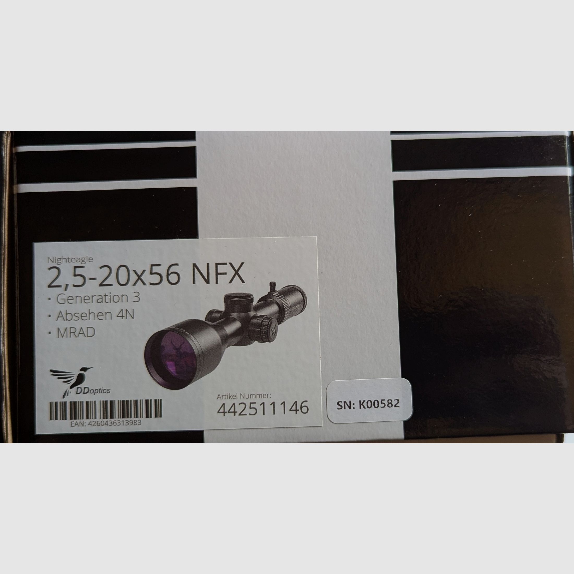 Ddoptics Nighteagle V8 2,5-20 NFX