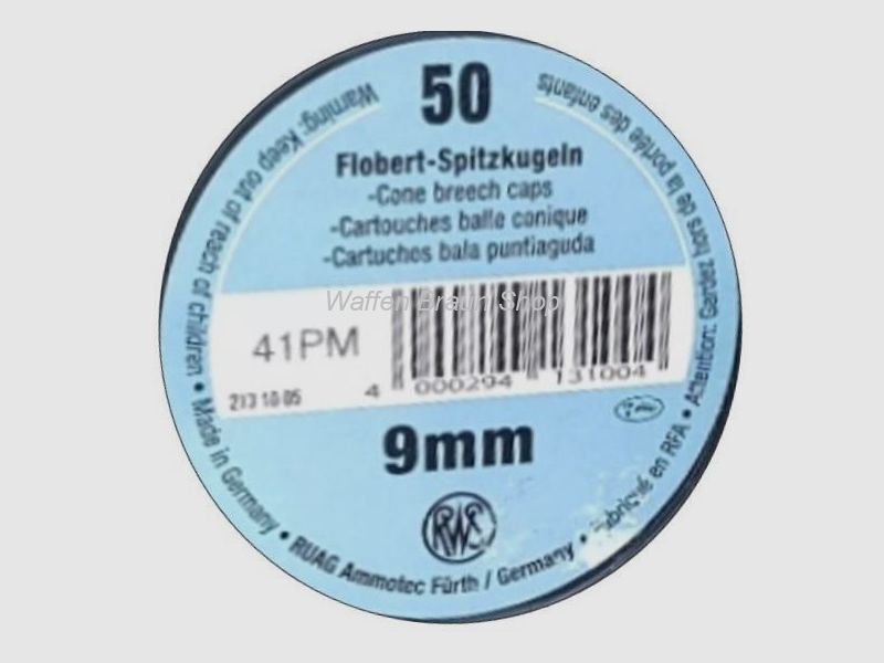 PATR 9MM FLOB SPITZ-KGL DO 50