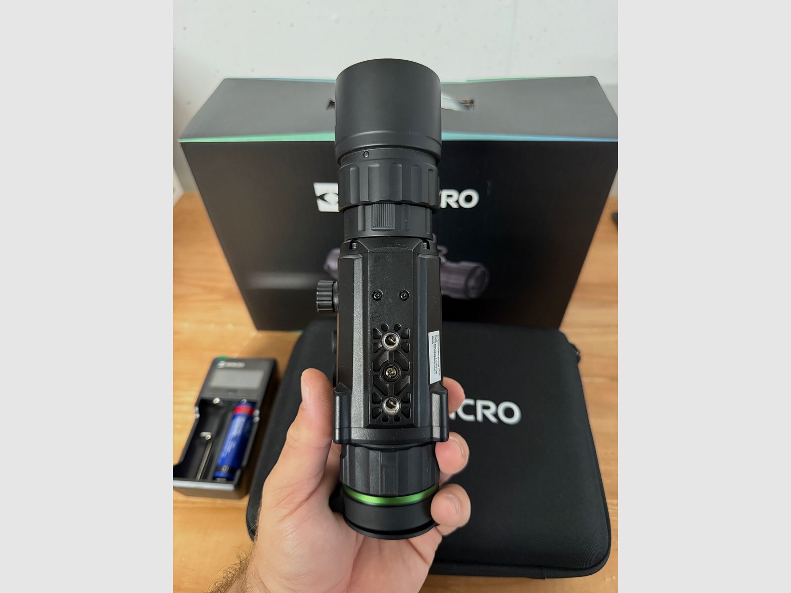 Hikmicro Cheetah C32F-N Nachtsichtgerät – Neuwertig + Rechnung vom Januar 2025