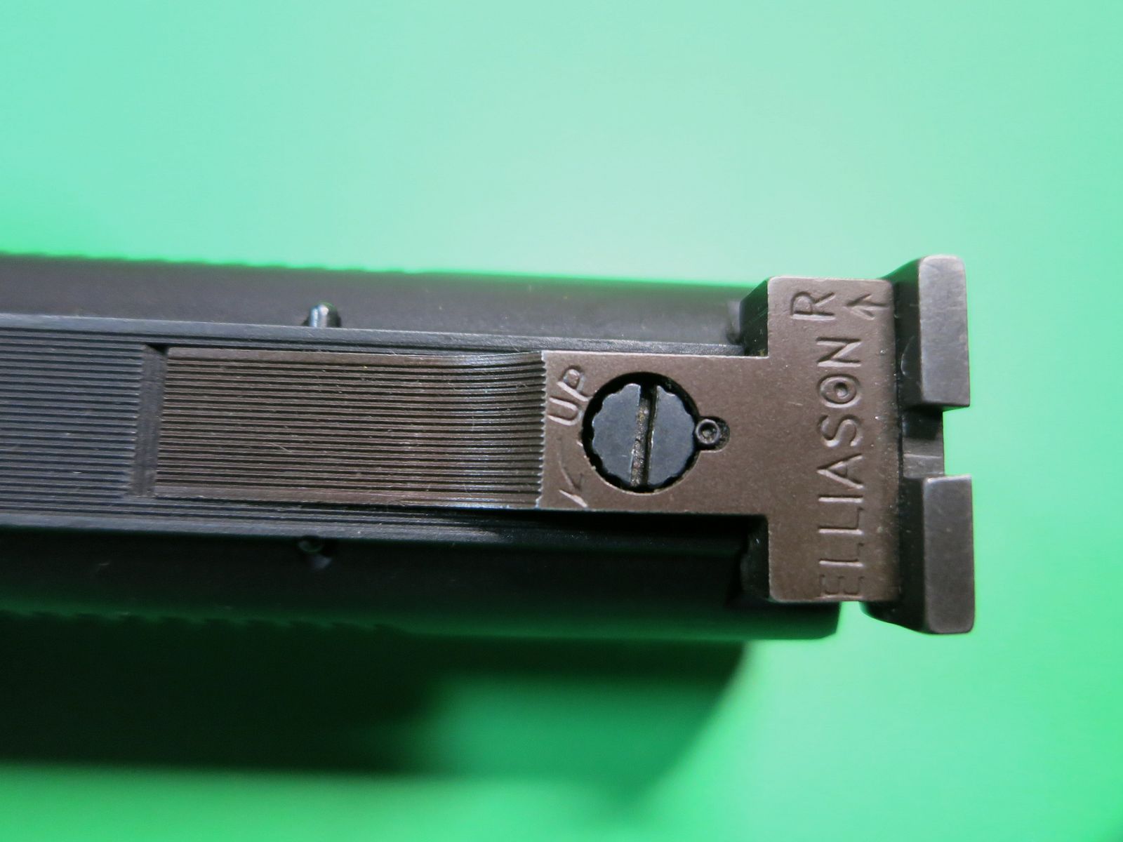 Colt exchange system for pistol 1911 National Match Gold Cup; Wilson barrel 6", MOGDANS, .45ACP, ELLIASON target rear sight #84