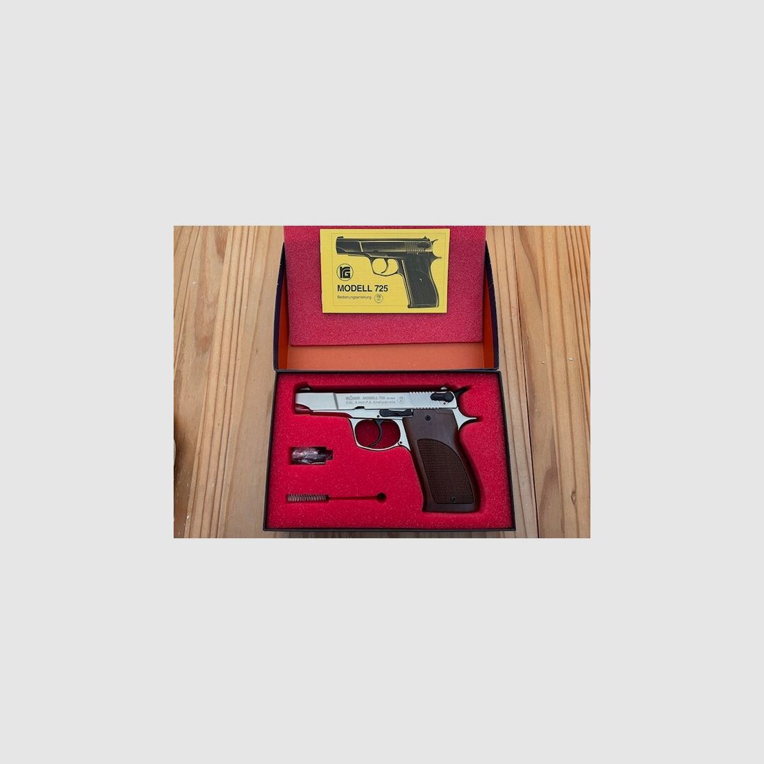 Röhm 725 matt vernickelt - PTB 551