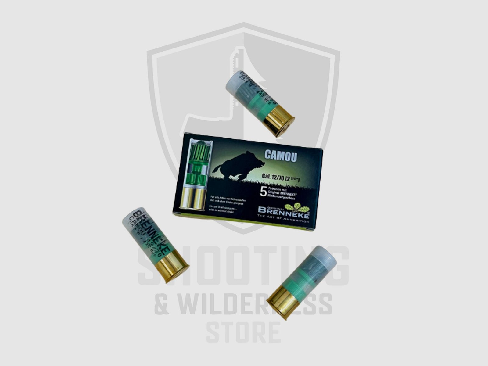 Brenneke Camou kal. 12/70 28,4 g, afbeelding 1 van 2