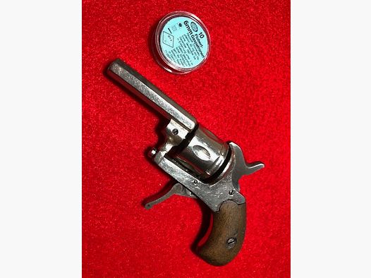 SCHRECKSCHUSS  REVOLVER  Kal. 6 mm  Zella Mehlis Seltenes Sammlerstück