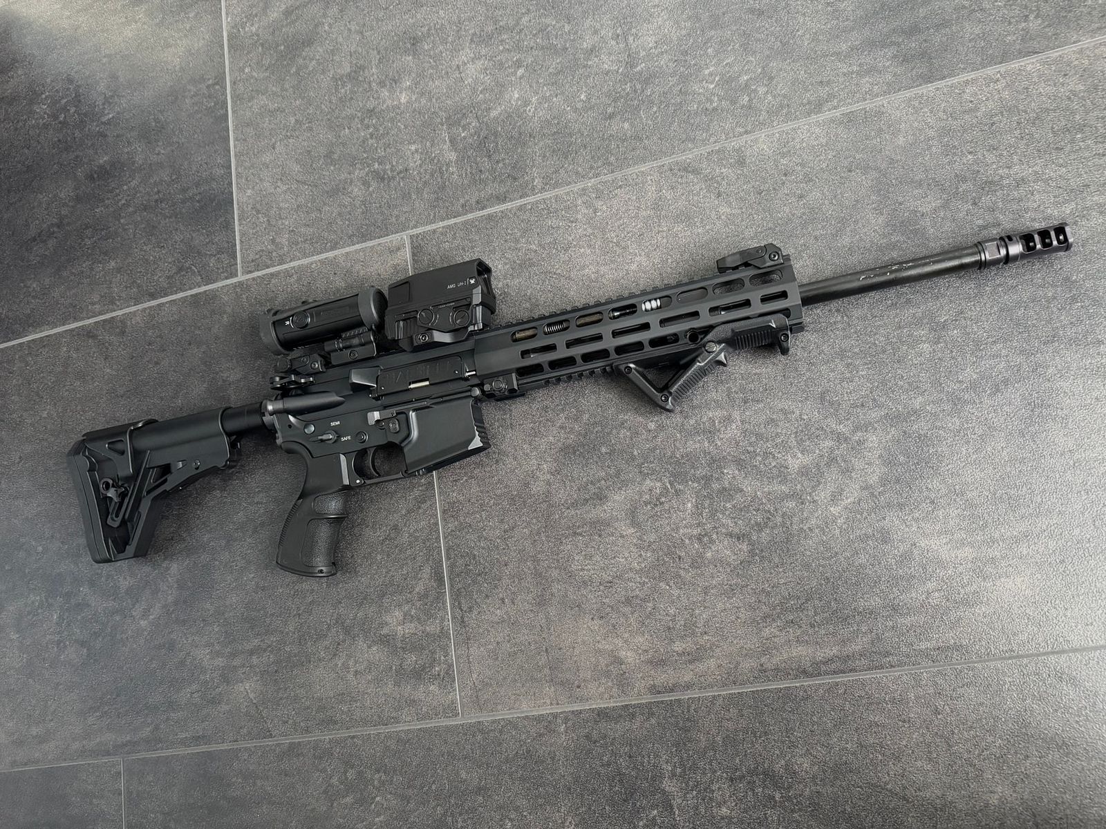 HAENEL CR223  - 16,75"  -  schwarz - langer Handschutz