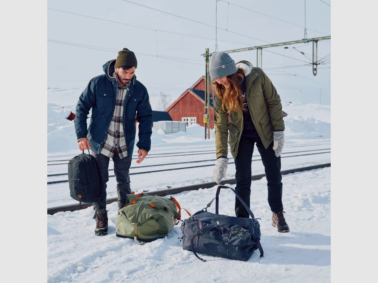 FJÄLLRÄVEN Färden Duffel 50 Green