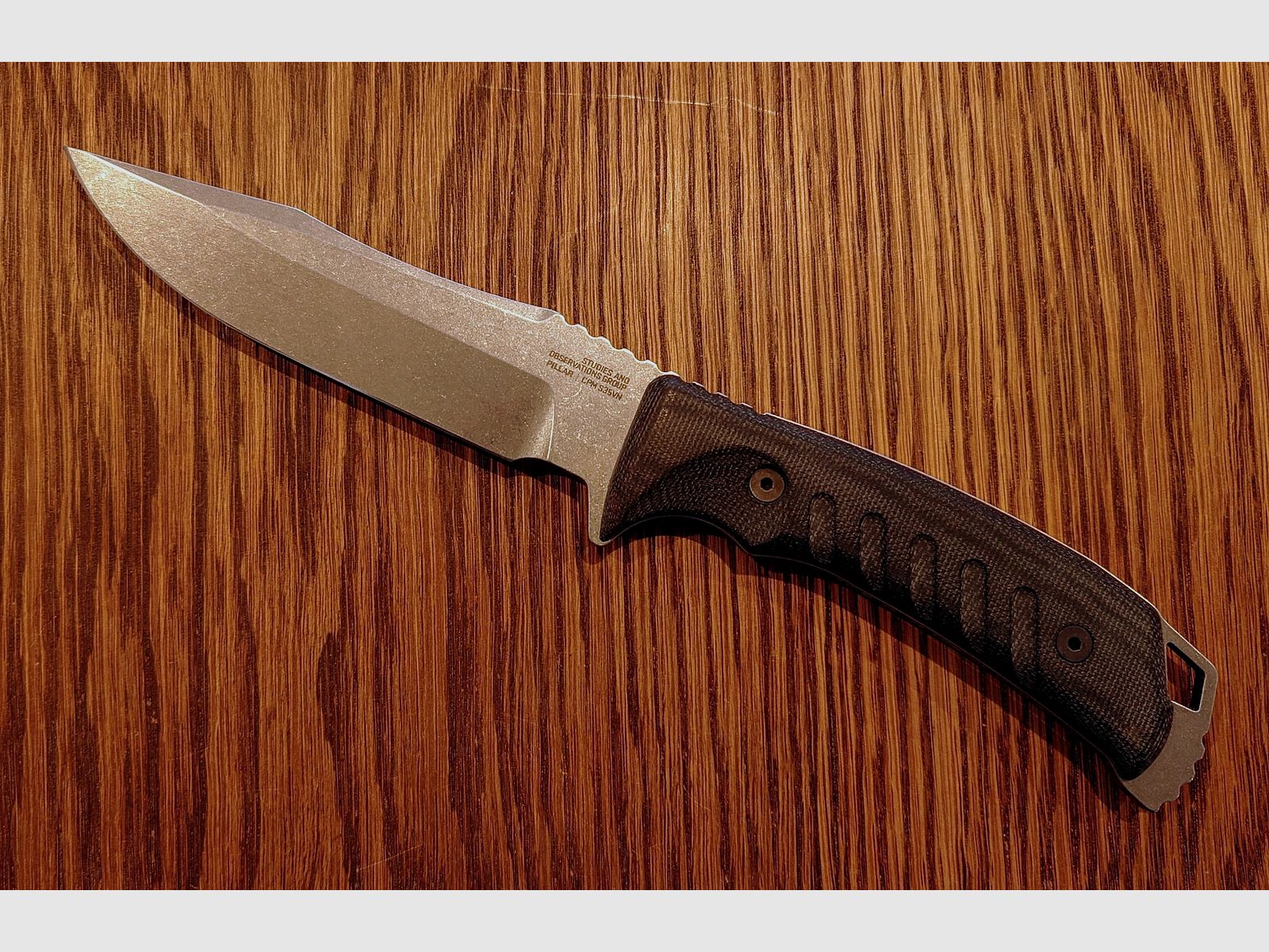 SOG Pillar - Jagdmesser / Bushcraft in CPM S35VN