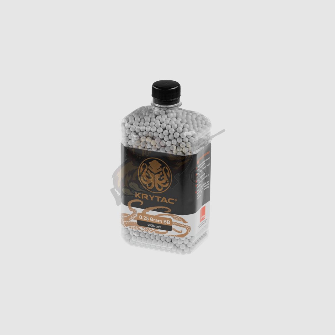 Krytac Airsoft BB`s 0.25g (4.000 Stück) diameter 5,95mm - weiß