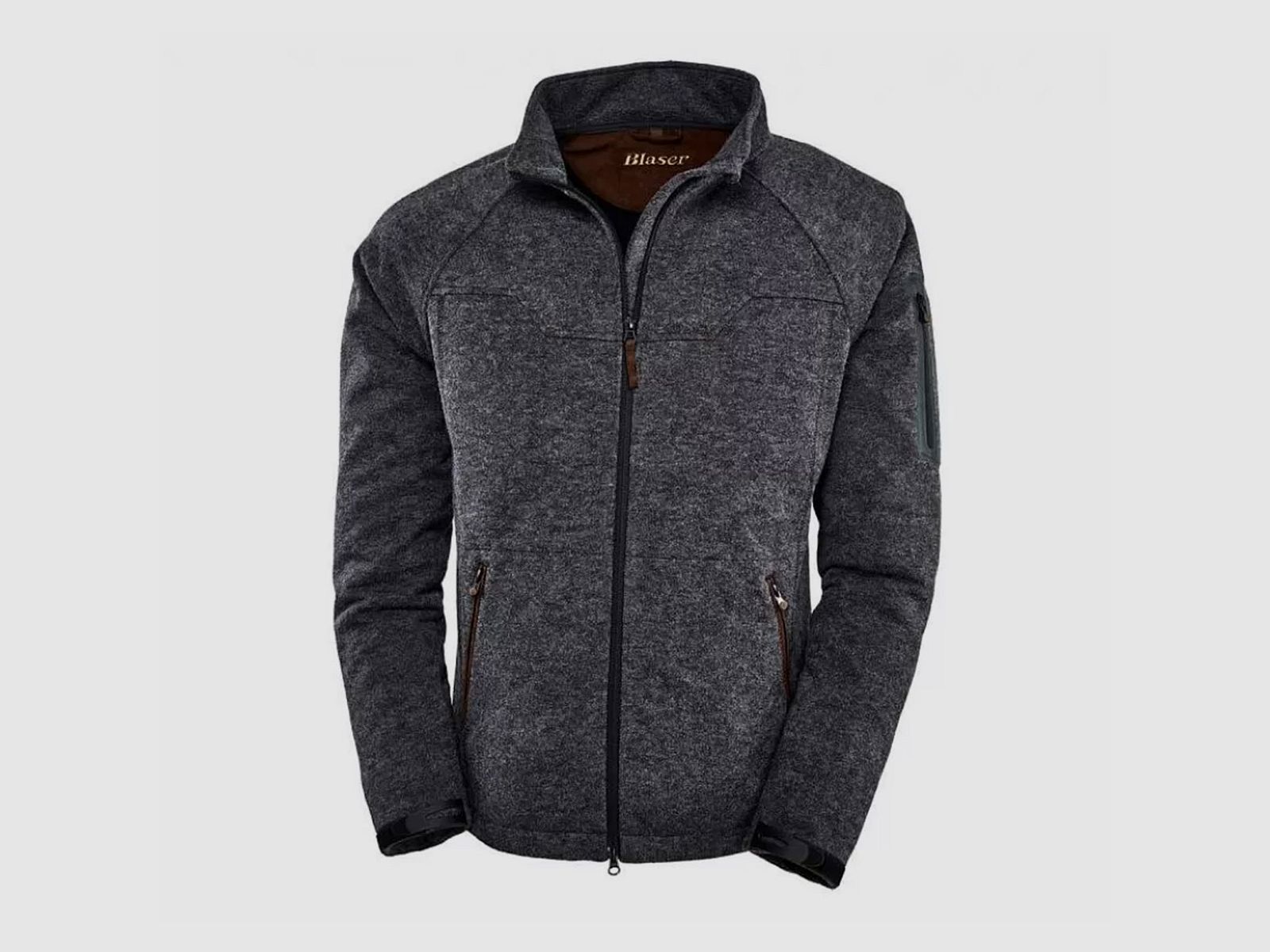 BLASER – UOMO – SOFTSHELL JACKET Anthracite, image 3 of 5