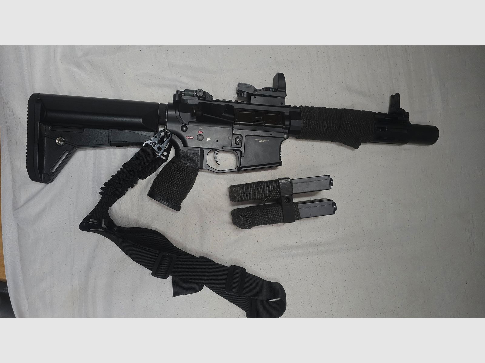 Begadi Sport M4 "NOVA" Compact SD -GEN.5- Upgrade S-AEG met PRO HopUp, CORE EFCS / Mosfet & FSWS