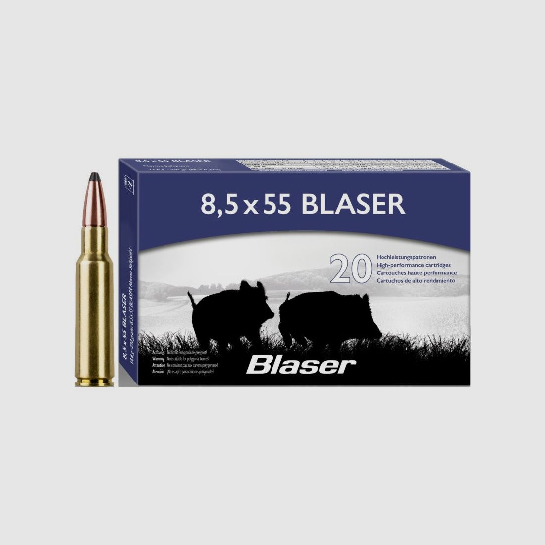 Blaser 8,5x55 Norma SoftPoint 210grs