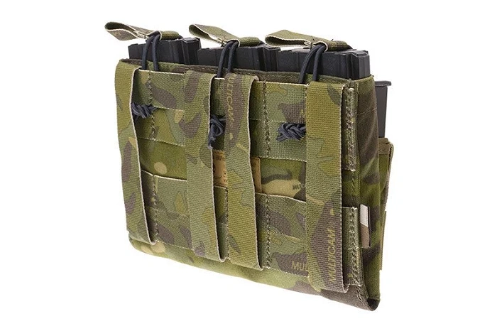 Triple Open-Top Magazine Pouch for M4/M16 and Pistol Magazines – Multicam Tropic, image 5 of 8