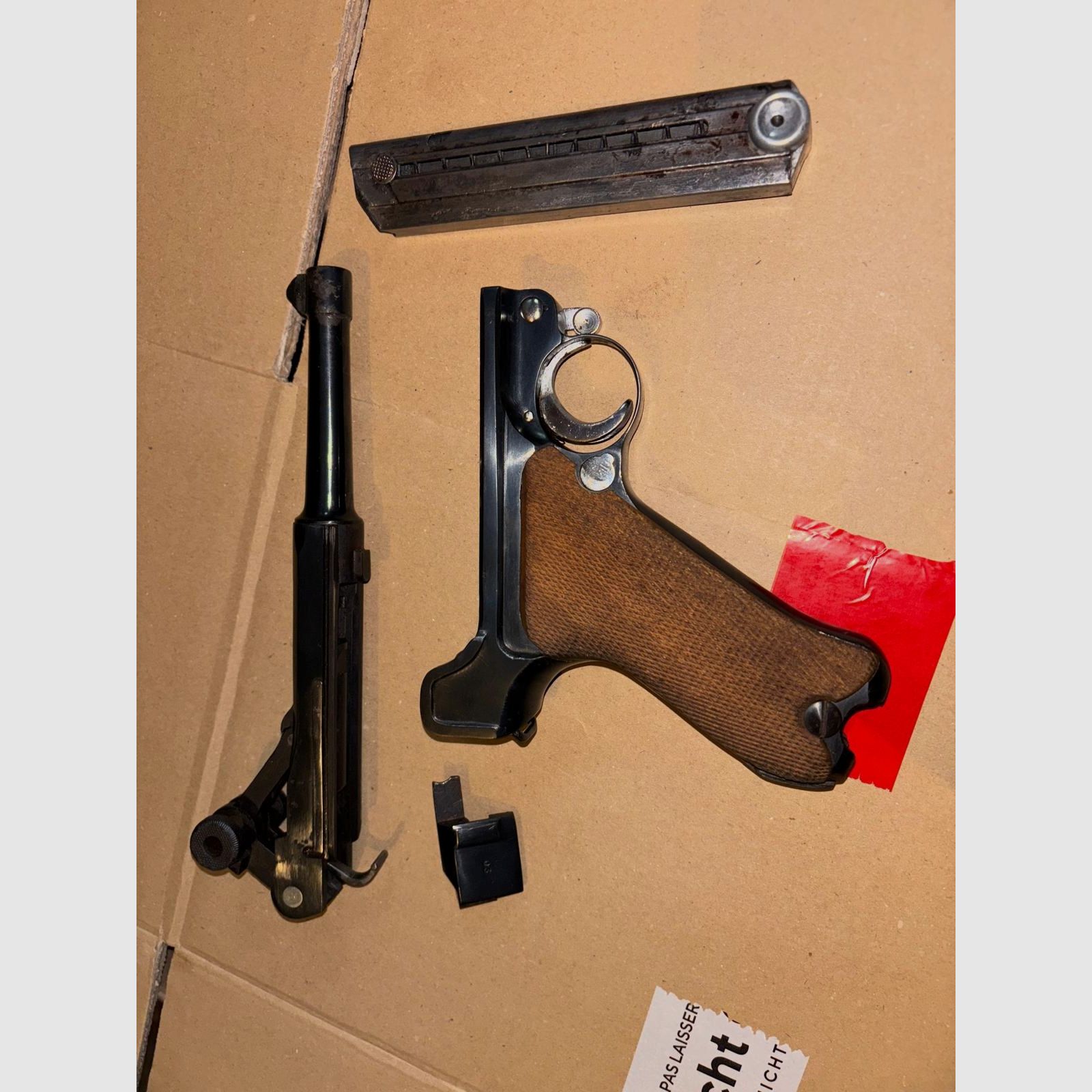 Pistole 08, Mauser-Fertigung