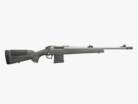 Carabina Sabatti Rover Alaskan con cargador extraíble cal. .308 Win, cañón de 61 cm, freno de boca