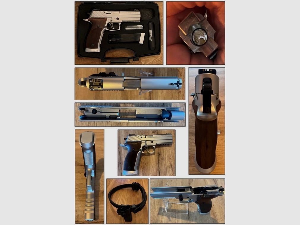 Sig Sauer P226 LDC II Silber / Echtholz /Design