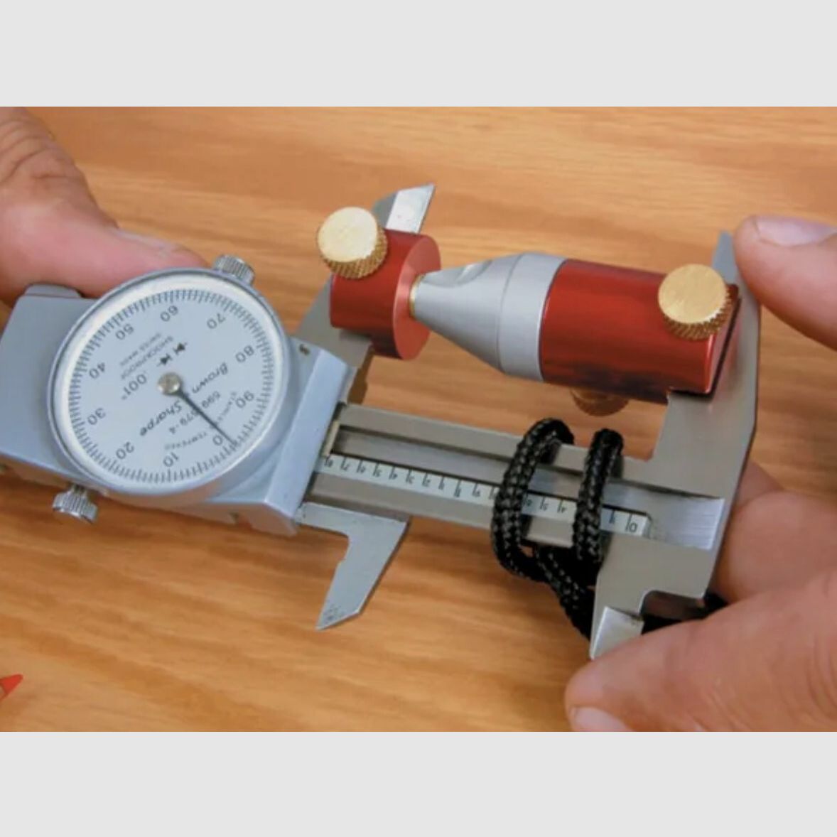 Hornady Lock-N-Load Rimfire Thickness Gauge RF17 | Precise Rim Thickness Measurement for .17 & .22 Rimfire