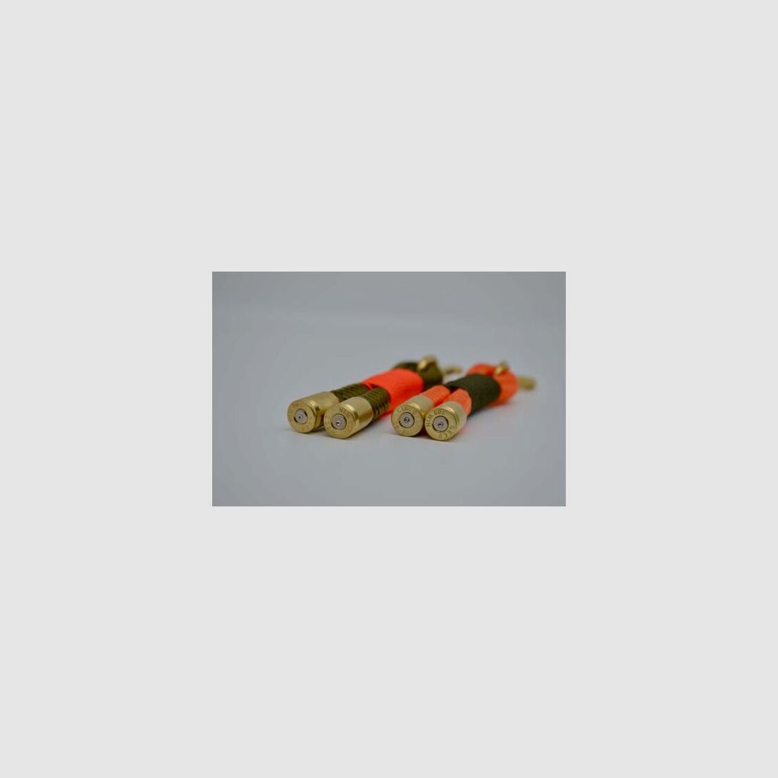 Tochterfirma Schlüsselanhänger Karabiner Orange/Oliv