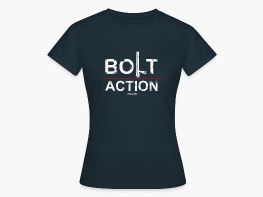 Bolt Action - Frauen T-Shirt Schwarz