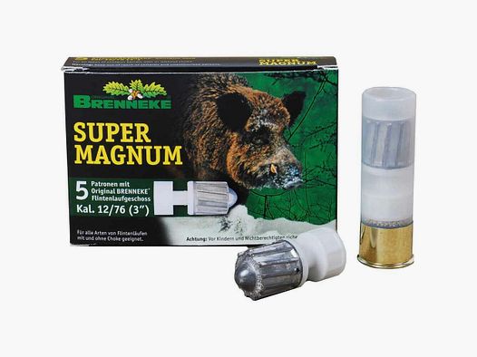 Brenneke	 SuperMagnum - 39,0g - 5 Stk