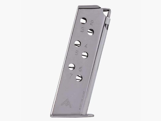 WALTHER PPK 7rd Nickel Magazine .32ACP Standard Floorplate