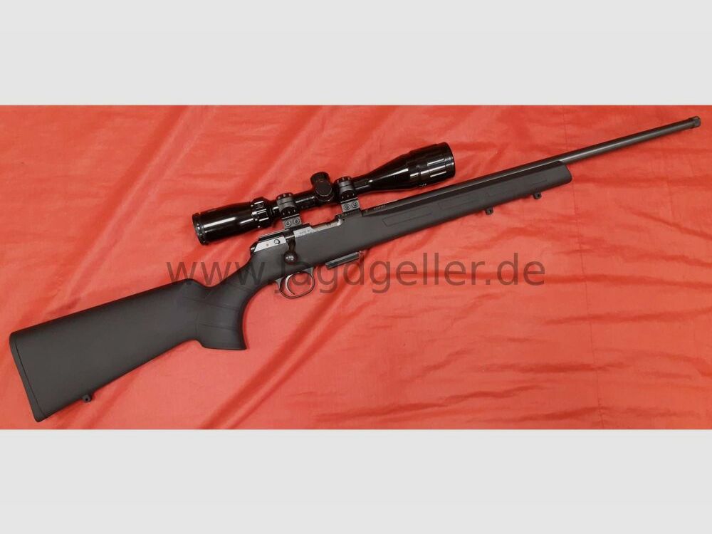 Ripetitore CZ Uhersky Brod 457 SYNTHETIC con telescopio 4-12x40 .17HMR