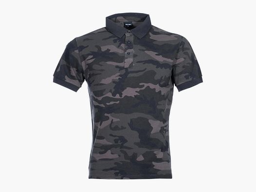 Mil-Tec Mil-Tec Shirt Poloshirt Prewash Co Pikee dark camo