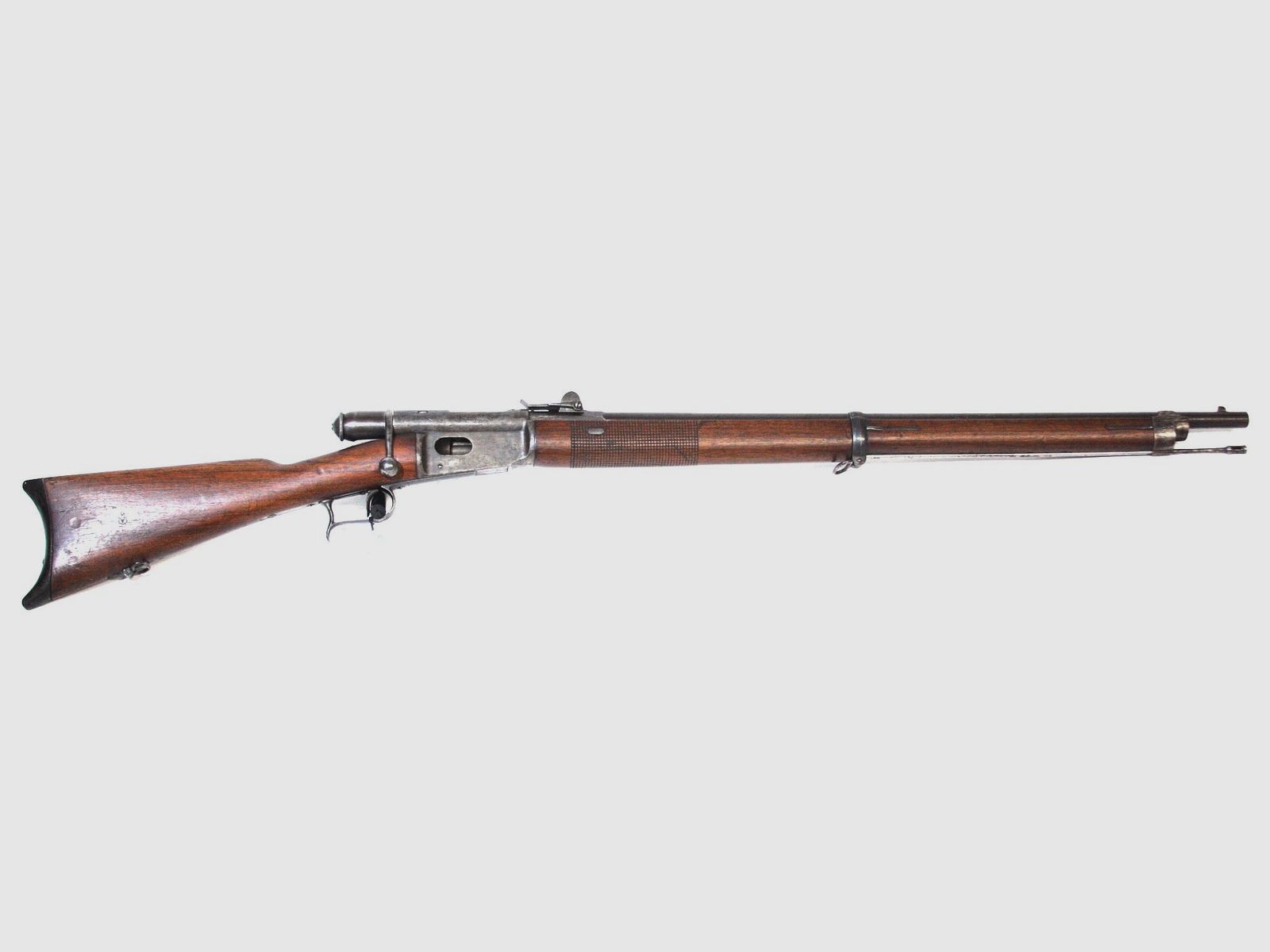 Repetiergeweer Vetterli 1871, gebruikt, 10.4×42 randvuur, afbeelding 2 van 3