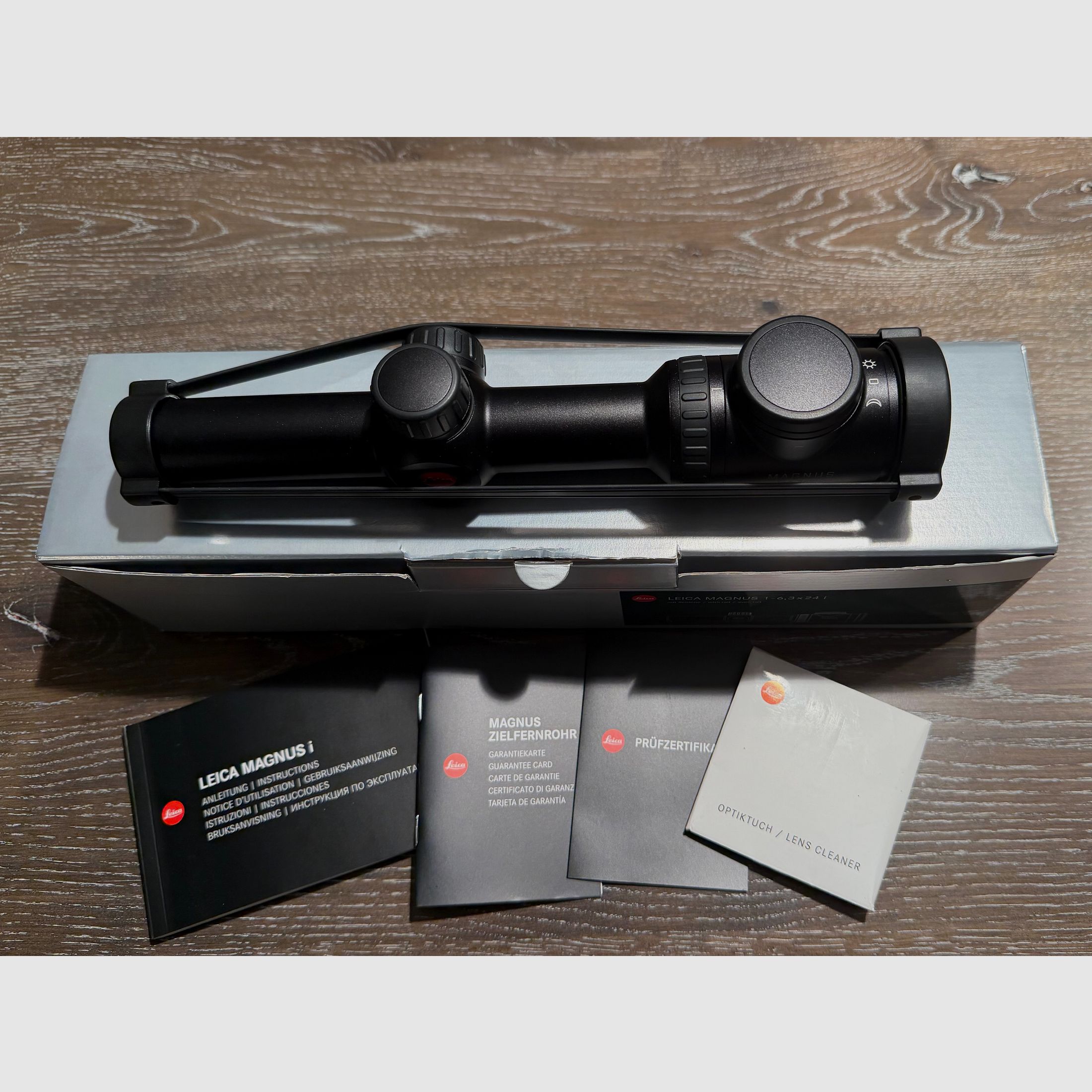 Leica Magnus 1-6,3x24 i , L-3D mit Schiene ZM Zeiss