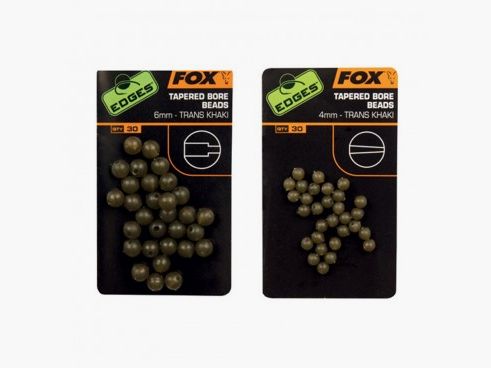 EDGES TAPERED BORE BEADS
