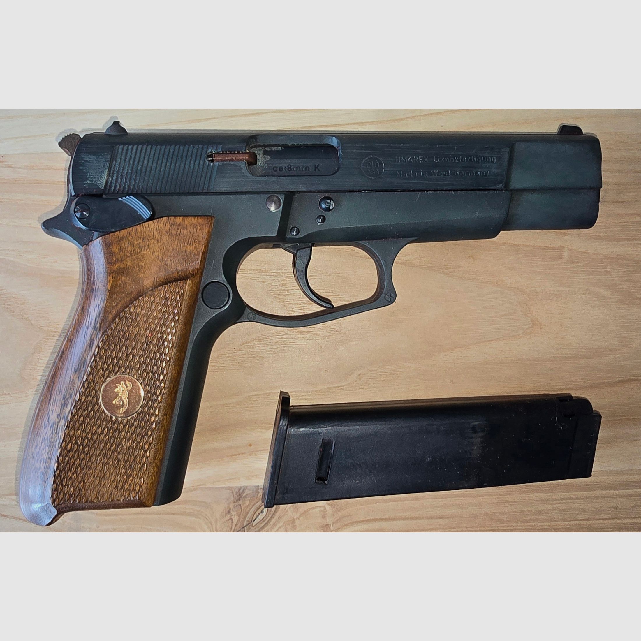 Browning GPDA8 G P D A 8 Schreckschuss Pistole