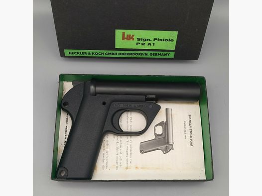 Heckler & Koch Signalpistole P2A1 Kaliber 4 Zoll im original Karton 4(Signal)