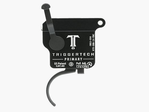 TriggerTech Trigger with Safety 1.5–4 lbs Curved Black – Remington 700 #502-000161