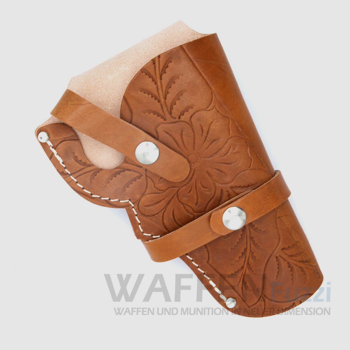 Westernholster mit Prägung für 4-4,5 Zoll Revolver Ekol, Record u.v.m.