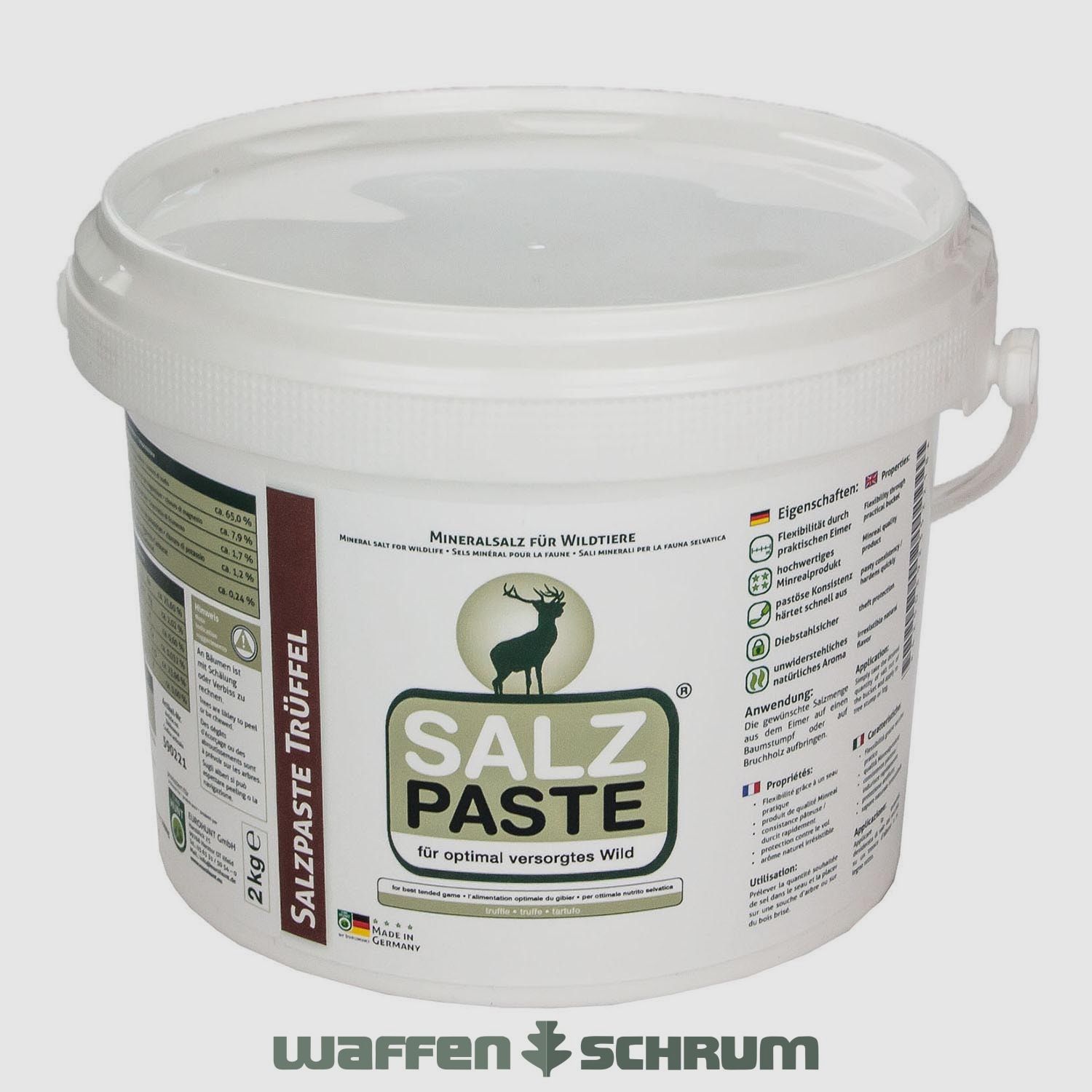 Eurohunt DEUSA salt paste - truffle aroma 2kg bucket