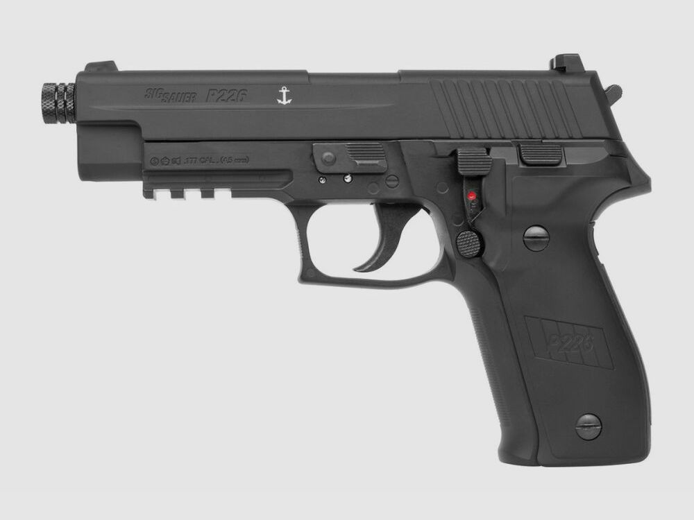SIG Sauer Sig Sauer P226 Schwarz 4,5mm Druckluft Co2 BlowBack