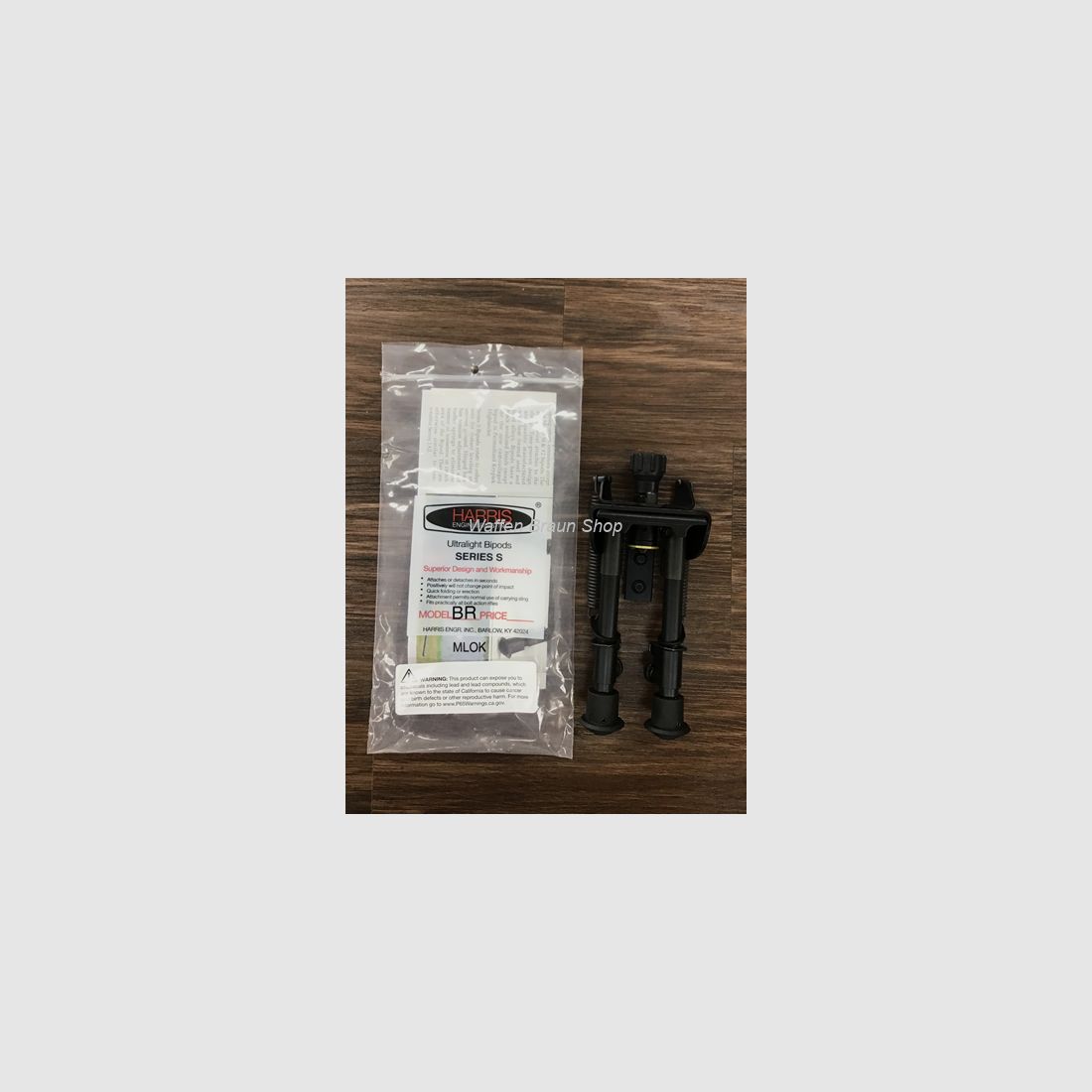 HARRIS ZWEIBEIN 6-9" M-LOK AVEC JOINT ROTATIF