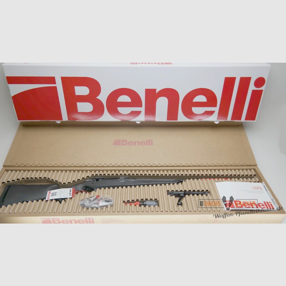 Rep. geweer Benelli Lupo kal. .308 Win met draad en BE.S.T., afbeelding 1 van 9