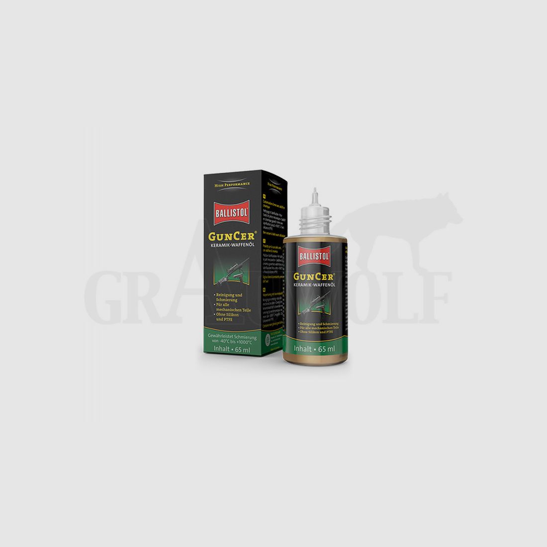 Ballistol GUNCER Ceramic Gun Oil Liquid 65 ml