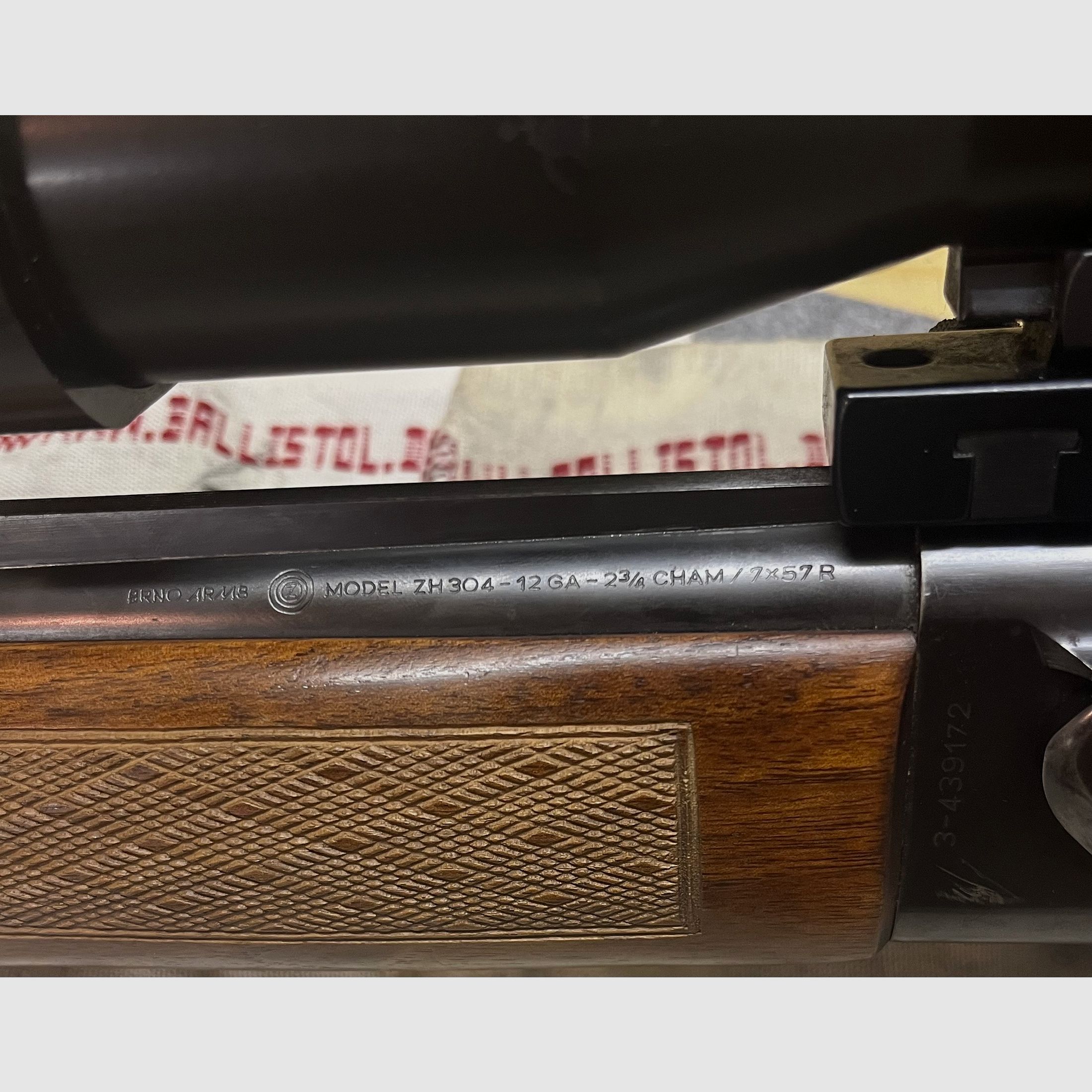 Fusil à bouchon Brünner Mod ZH304/ZH301/ZH306