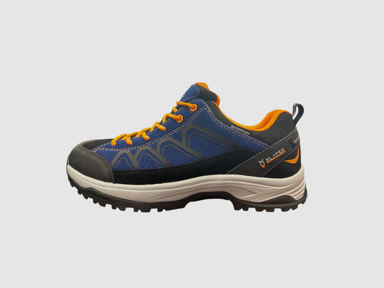 SHOES – BLATEX – S04 Blue/Black/Orange, image 4 of 5