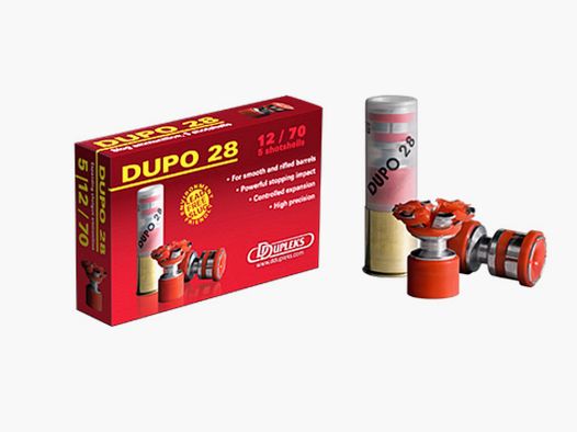 DDupleks 01-01230 Dupo 28 12/70 28g stalowy pocisk kulowy bez ołowiu 5 szt.